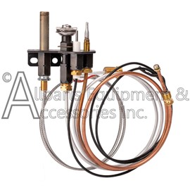 Allparts Equipment & Accessories 69L17 Natural Gas OEM SIT Controls Replacement Pilot Assembly for Various Direct Vent Fireplaces