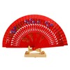 [kinaviola] Avanico Flamenco Dance Spain Spanish Fan, Folding Fan, Flower