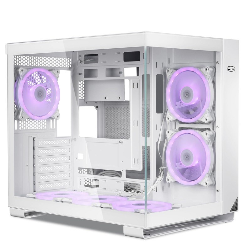 PCCOOLER C3T500 ARGB PC Case Mid Tower Desktop Computer Gaming