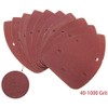 10pcs Mouse Sander Pads Sanding Sheets 800 Grits 5 Holes