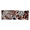 Leopard Headband Animal Print Hair Tie Brown Elasticated Sweatband Stretch