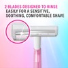 BIC Twin Select Silky Touch Twin Blade Shaver, Women, 10-Count