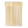 HTB Round Hard Sterile Bamboo Skewers, Barbecue Skewers, 38 Skewers,