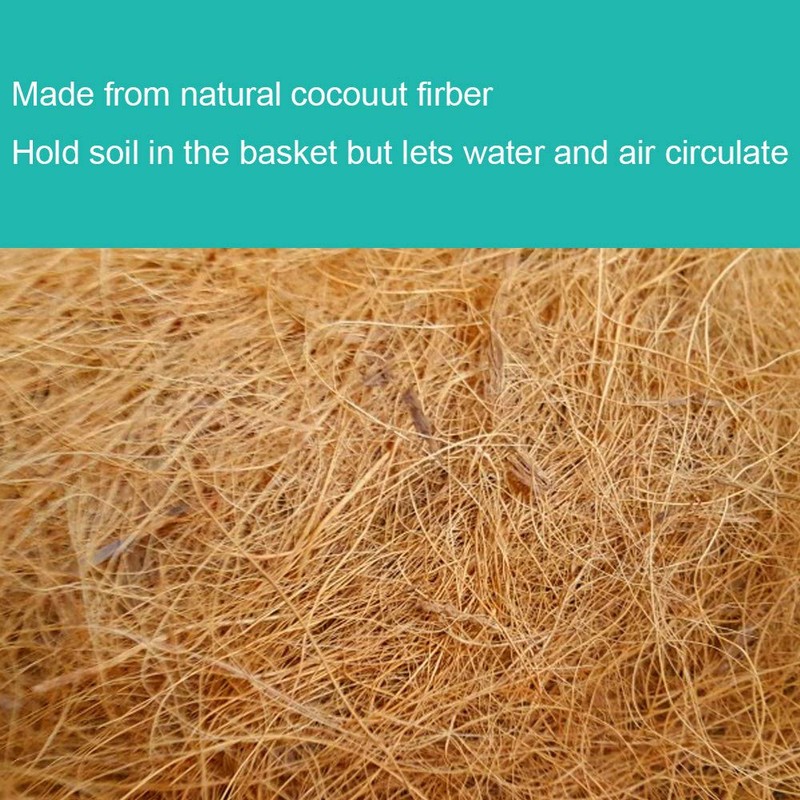 Frillybutts Trough Coconut Liners for Planters Horse Trough Coco Liners