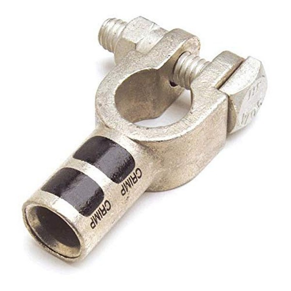Grote 82-9057 Straight Barrel Die Cast Clamp - 1/0 Gauge,