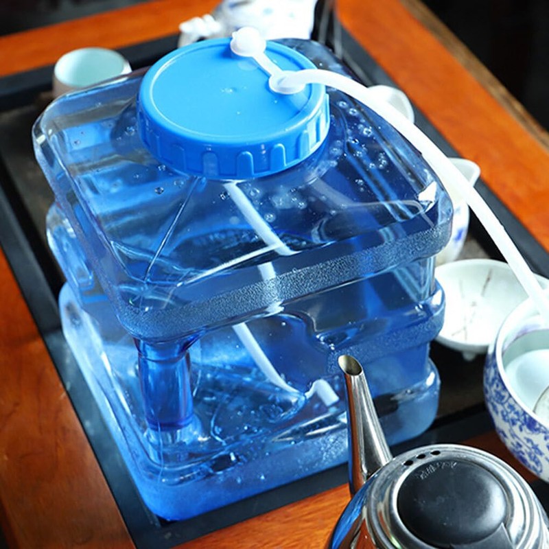tieedhfu Collapsible Water Bottle For Camping Heat-resistant And Non-deformable Easy