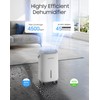 Dehumidifier for Basement,Home,Bathroom,Bedroom 45 pint/Day 4500 Sq ft Dehumidifiers with