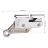 KIMISS Rock Climbing Self Locking Anti Fall Rope Grab Alloy
