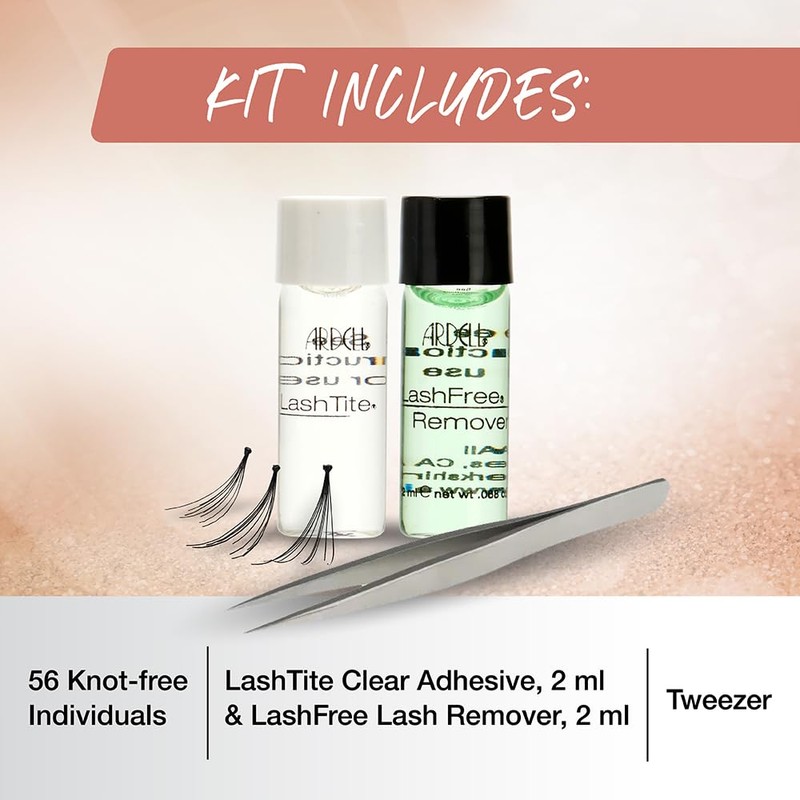 Ardell Naked Extensions, 56 Knot-free Individuals, 1 pack