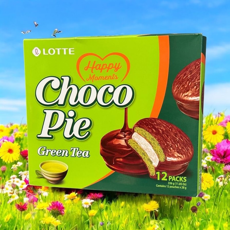 Combo - Banana Choco Pie and Green Tea Choco Pie