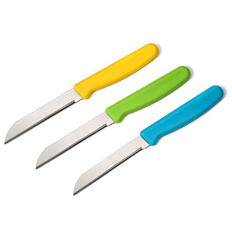 ALFI KNIVES Bahama Blue (Cutodynamic Stainless Steel 3-Pack) Made In
