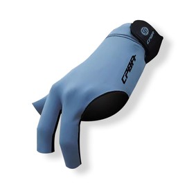 YEUEK CPBA Billiards Glove 3 Finger Pool Glove for Left Hand, Durable Double Stitched, Snooker Cue Sport Glove Popular Sizes for Men & Women