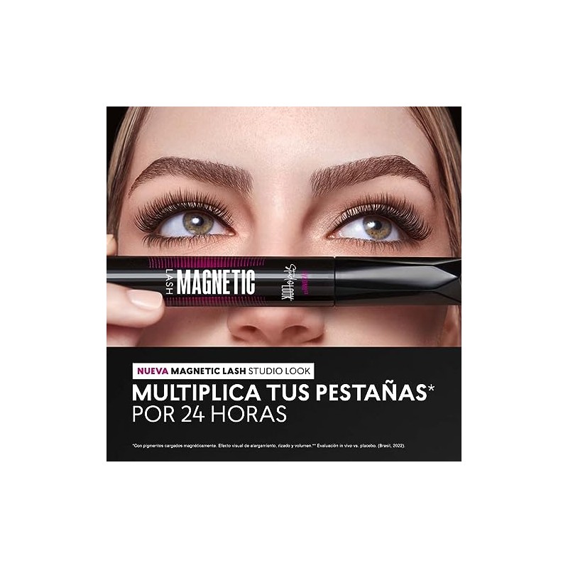 Cyzone Máscara de Pestañas Multibeneficios - Pestañas magnéticas, 0.28 oz