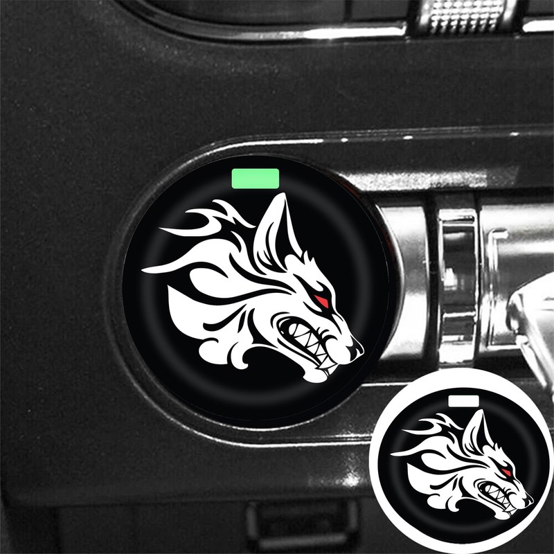 TOOLEPIC Push Start Button Cover for Mustang 2015-2025 – Engine