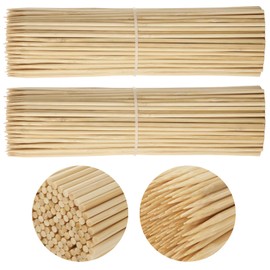 Acrux7 1200PCS 12 Inch Bamboo Skewer Sticks for Grilling 4mm Kabob Skewer