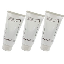 Innisfree Volcanic Baja Pore Cleansing Foam 150g x3 Pore Deep Cleansing Foam / 이니스프리 화산송이 바하 모공 클렌징 폼150g x3개 모공 딥 클렌징폼