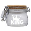 Money Box Set King/Queen Design2 Money Gift Idea Transparent S