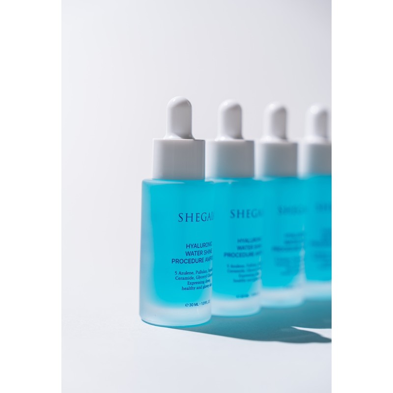 Shegaia/Hyaluronic Water Shine Procedure Moisture Ampoule / 쉬가이아/ 히알루로닉 워터샤인