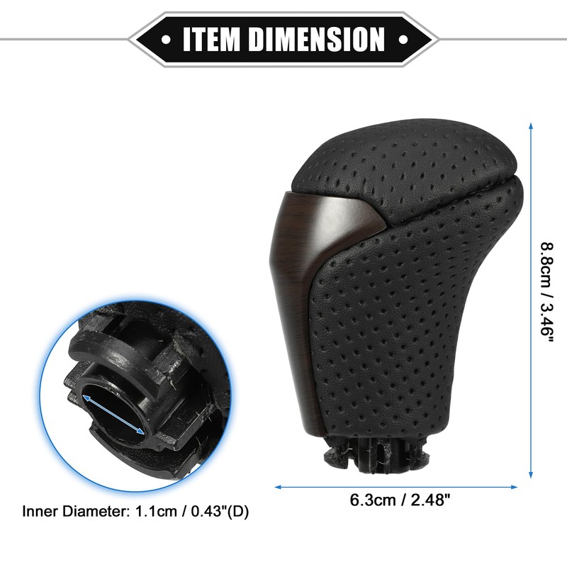 VekAuto Automatic Gear Shift Knob Compatible for Toyota Highlander 2014-2019,