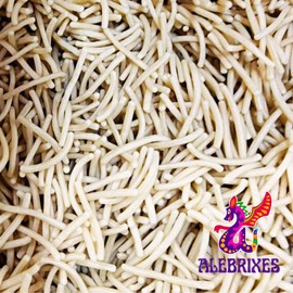 Alebrixes | Mexican Potato Straw Pellets 8oz (226g) | Duritos | Chicharron - Fritura De Papa De Palito Para Freir | Potato Puff - Fritura de Papa | Savory, Classic, Crispy, Mouth-Watering- Mexican Snack | Handcrafted in Mexico.