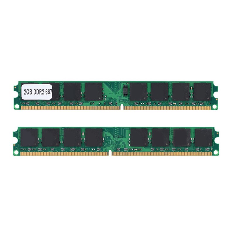 2GB DDR2 667MHz PC2-5300 PC Memory Ram 240Pin Module Board