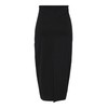 PIECES Women's Pcklara Hw Midi Skirt, black