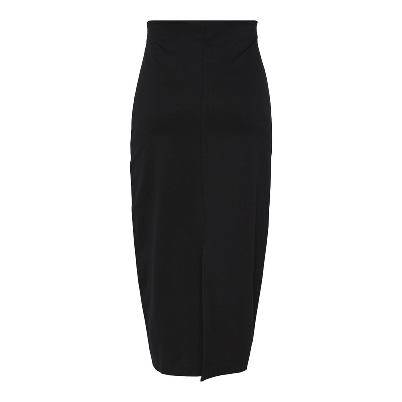 PIECES Women's Pcklara Hw Midi Skirt, black