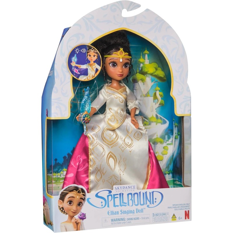 Spellbound Singing Ellian 9.5-Inch Doll & Accessories with 3 Songs