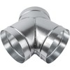 ECOPRO VENT 8" Inch 3 Way Metal Duct Splitter. 60