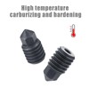 4pcs 0.4mm Nozzles, Removable Hardened Steel Nozzle Replacement Parts High