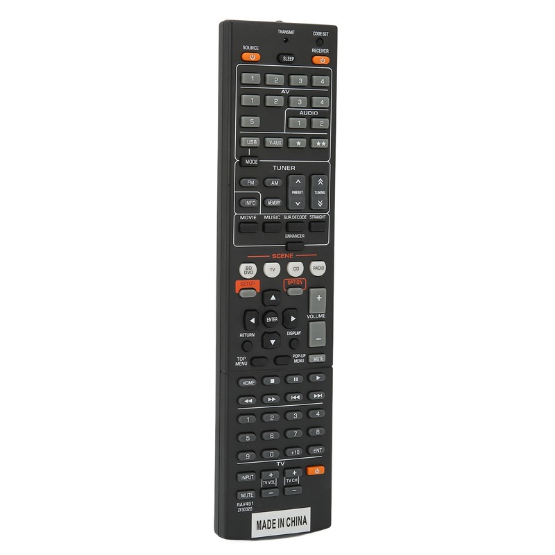 RAV491 AV Receiver Remote Control Replacement Remote Control for YHT399U
