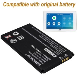 p-504478 New Upgrade Battery Compatible with adt Command Secondary Color Touchscreen Keypad