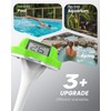 Pool Thermometer Floating Easy Read with Dual Jumbo-Sized Screens, Solar