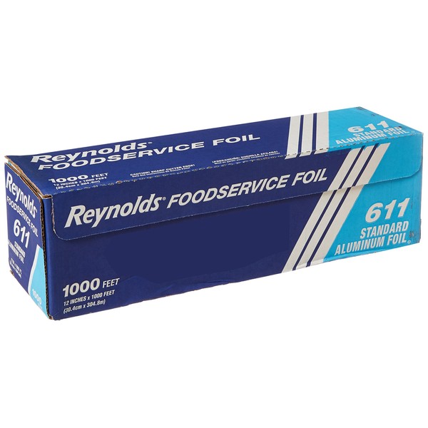 Reynolds Food Packaging RFP611 Sandwich Storage Aluminum Foil Rolls, 611 Standard