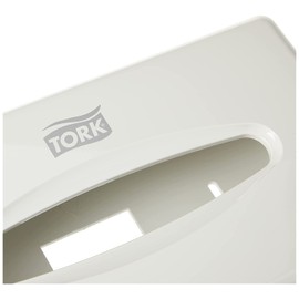 Tork Tork 270023 Cosmetic Tissue Dispenser White/F1 Dispensing System in a timeless design for any bathroom