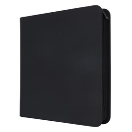 Rayvol Premium 12-Pocket Binder - Fits 1104 Trading Cards, Side Loading Ringless Collection Album for TCG and Sports Cards