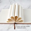 Ruled Notebook for Work with Inner Pocket, Hardcover Writing Notebook