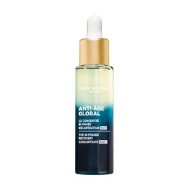 YVES ROCHER - Anti Age Global - Sérum Bifasico Reparador de Noche - Repara y Nutre - Corrige los Signos de la Edad - Para todo tipo de Piel - 30 ml