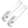 Bonlux 2-Pack 6W LED PL Retrofit Lamp G23 2-Pin Base