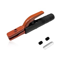 FSTURIOS Welding Electrode Holder, 500 Amp Heavy Duty Electrode Jaw Holding Pliers with Non-Slip Handle, American Design Copper Clamp Stick ARC Welding Stinger for Most Welder