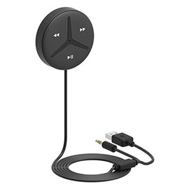 Aston Innovations HiFi AAC Codec Aux Bluetooth Car Kits A2DP Music Streaming Handsfree Calls Built in Noise Isolator Bluetooth Adaptor/Receiver for Car SUV Van SoundTek A1+
