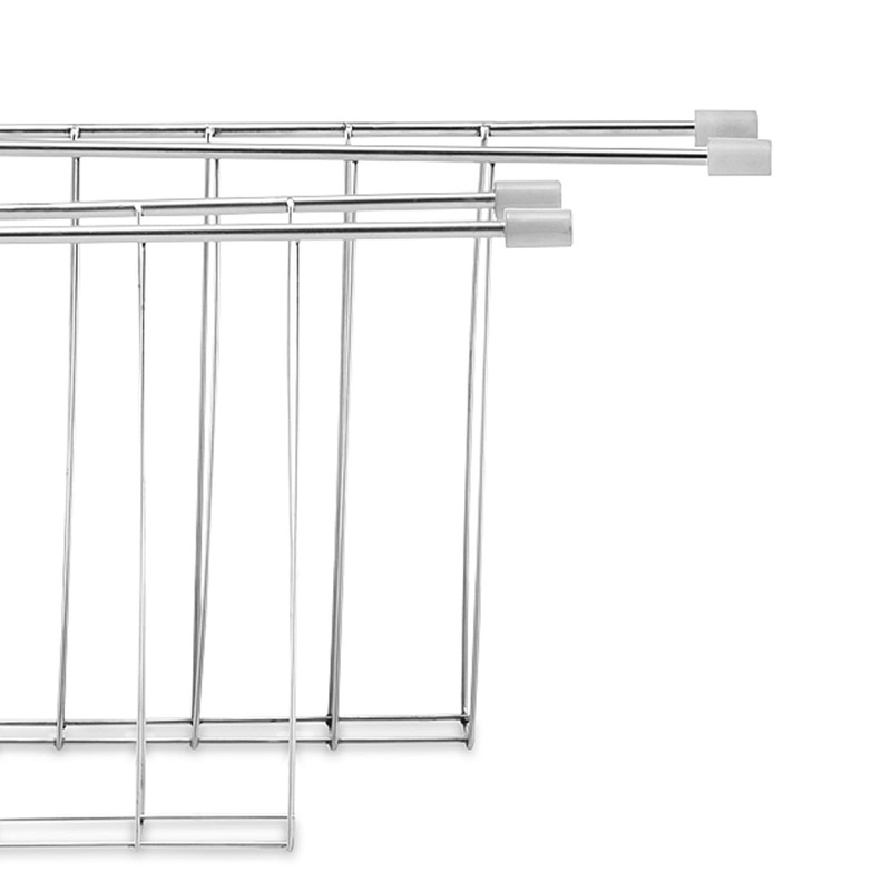 Alessi MDL08RA W Pinze per tostapane, Plastica