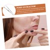 Baluue 3sets Face Scraper Tool Pore Extractor in Stainless Steel