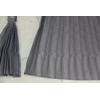 Dark Grey Pleated Truck Curtain Side Curtains 100cm W x