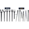 Alvade 6 Set DIY Rapid Tongs Bundle Set Six Type
