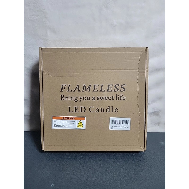 Unbranded 5 Pack Of Flameless Led Candles Red