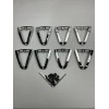 Mayhem 8070 Assault Chrome Wheel Insert (Set Of 8) W/Screws