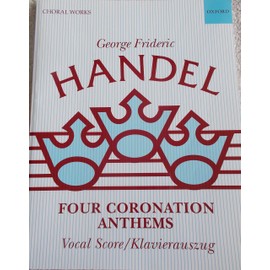 Four Coronation Anthems: Vocal Score