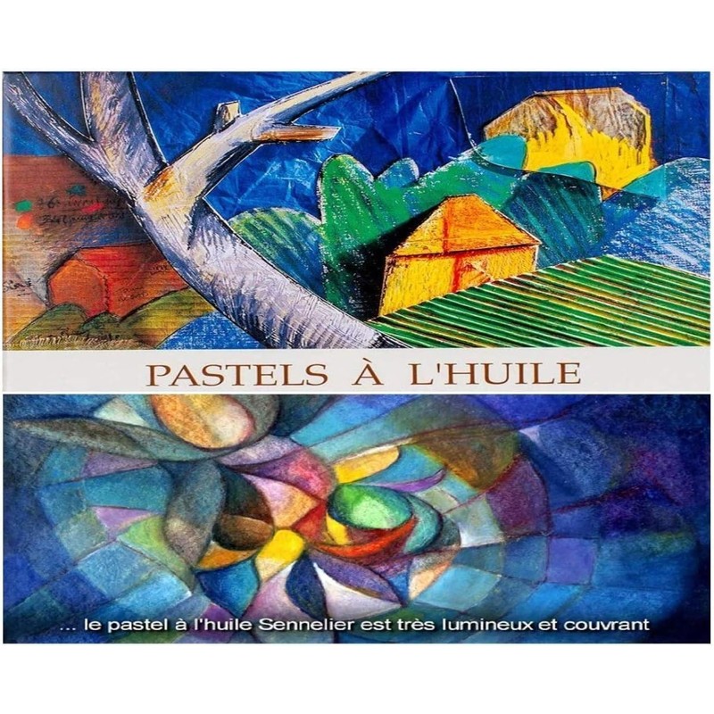 Sennelier Oil Pastels 6 Colours Seascape & Mini Tweezers