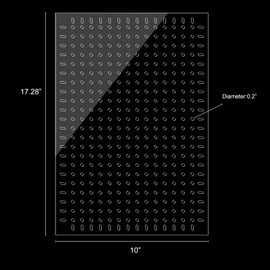 Fish Tank Divider 75 Gallon Clear, Aquarium Divider, Isolation Board with Suction Cups